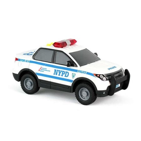 REALTOY Realtoy RT8615 Nypd Mighty Police Car with LIGHT & Sound RT8615